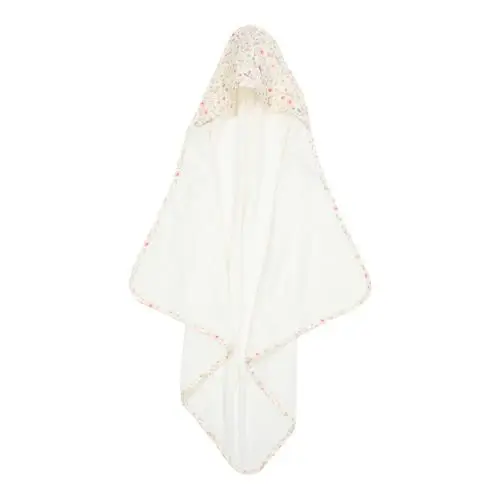 Little Dutch – Accappatoio Neonato con Cappuccio Fairy Wonders 75x75 cm