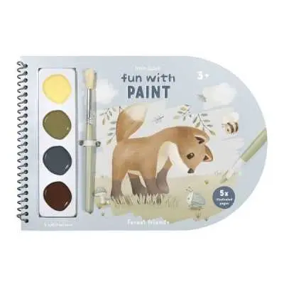 Little Dutch - ALBUM E COLORI PAINT BOOK FOREST FRIENDS