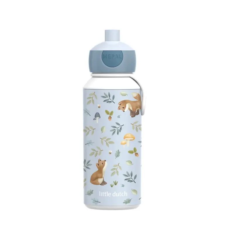 Little Dutch – Borraccia Pop-Up 400 ml Forest Friends