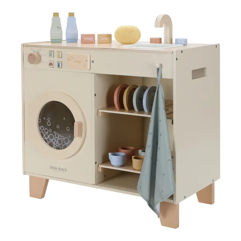 Little Dutch Lavatricee Lavastoviglie in Legno – Essentials