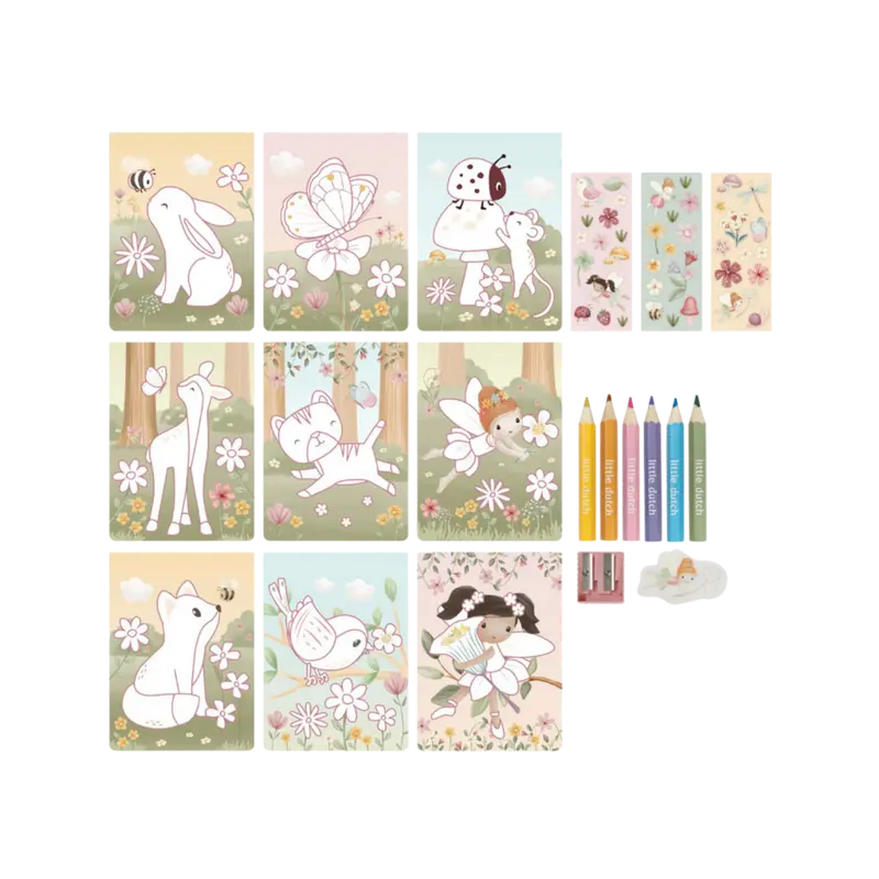 Little Dutch Set di colori Rosa Fairy Garden