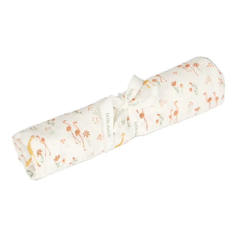Little Dutch Set Due Mussoline 120x120cm - Blooming Safari