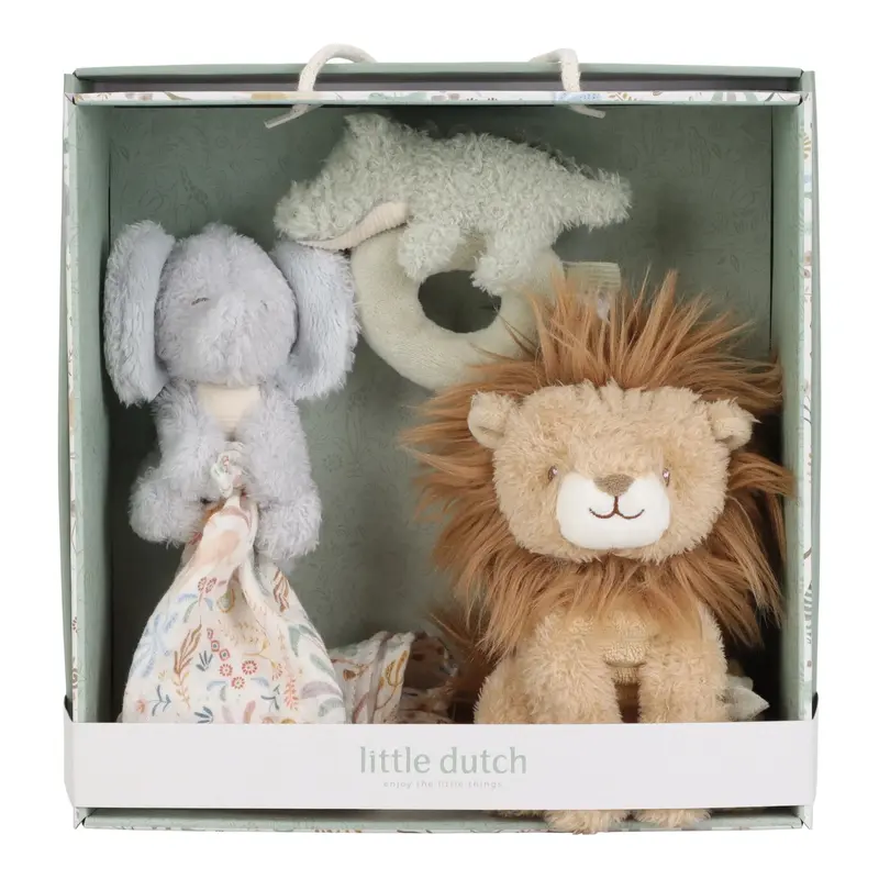 Little Dutch Set Regalo Nascita - Safari Friends