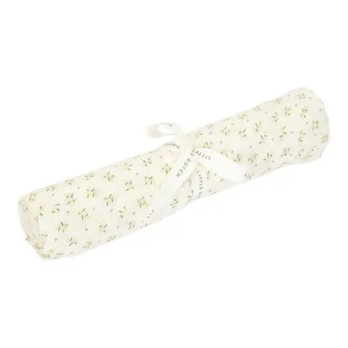 Little Dutch Swaddle in Mussola 120 x 120 cm - Bluberry Leaves