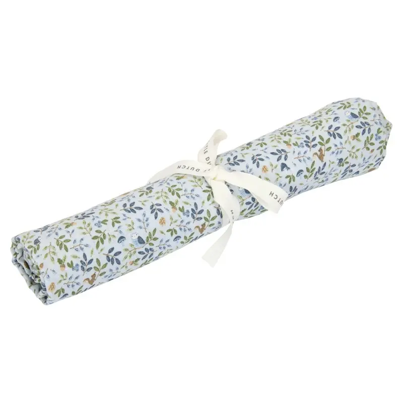 Little Dutch Swaddle in Mussola 120 x 120 cm - Forest Adventure