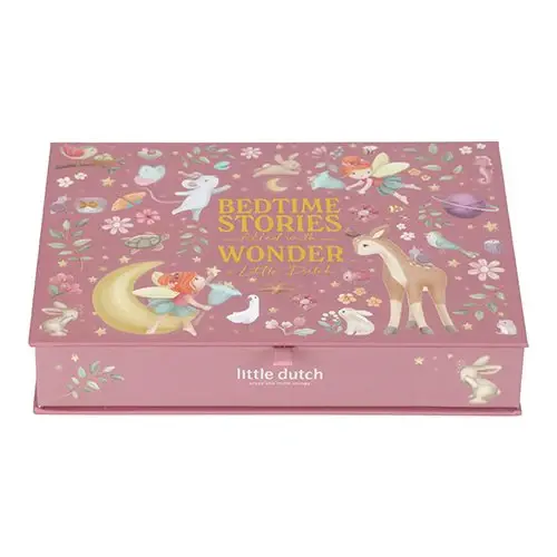 Little Dutch Torcia proiettore con manico in legno - Rosa (4+)