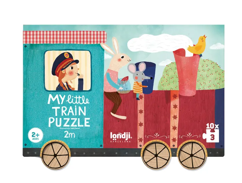 Londji Puzzle – My Little Train | Il mio trenino educativo 2+ **IN ARRIVO**