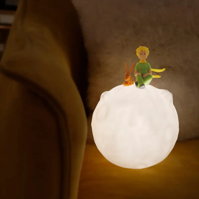 Luce notturna touch - Il Piccolo Principe e la volpe