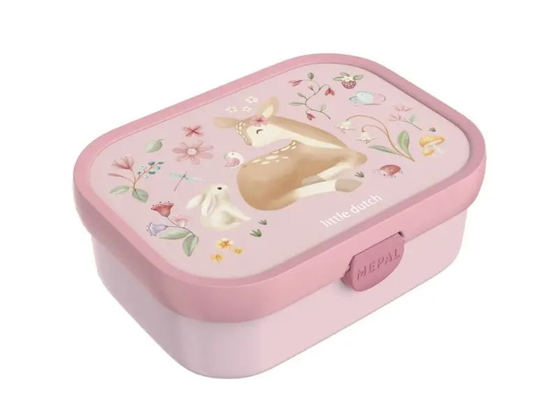 Lunch Box con divisori - Porta pranzo con forchetta