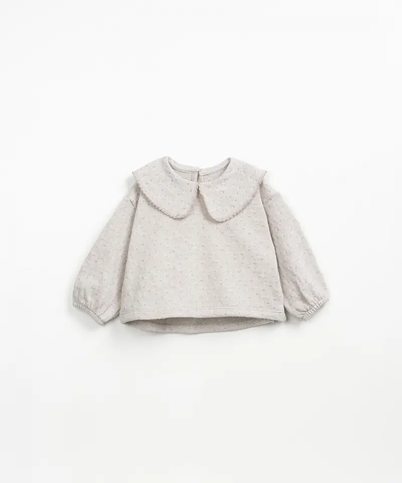 MAGLIA IN JERSEY DECORATO