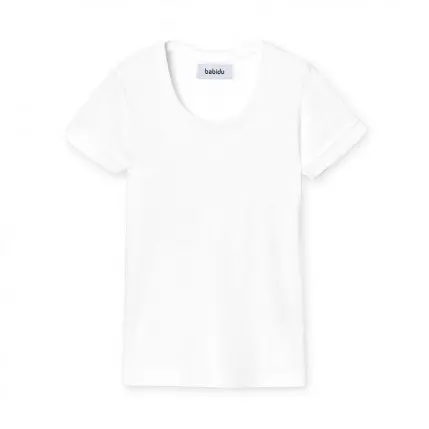 Maglia Intima a Maniche Corte in Fibra di Bambù (100% Traspirante)