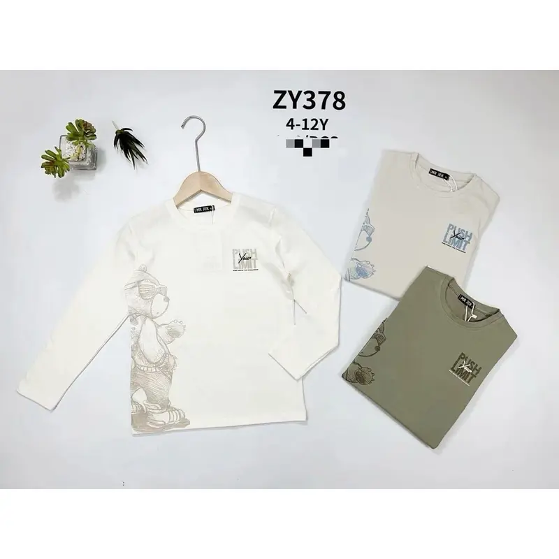 Maglietta Bambino a Maniche Lunghe MR Jek ZY378