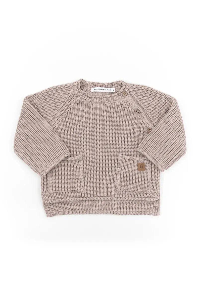 Maglione a costine - Cammello 33