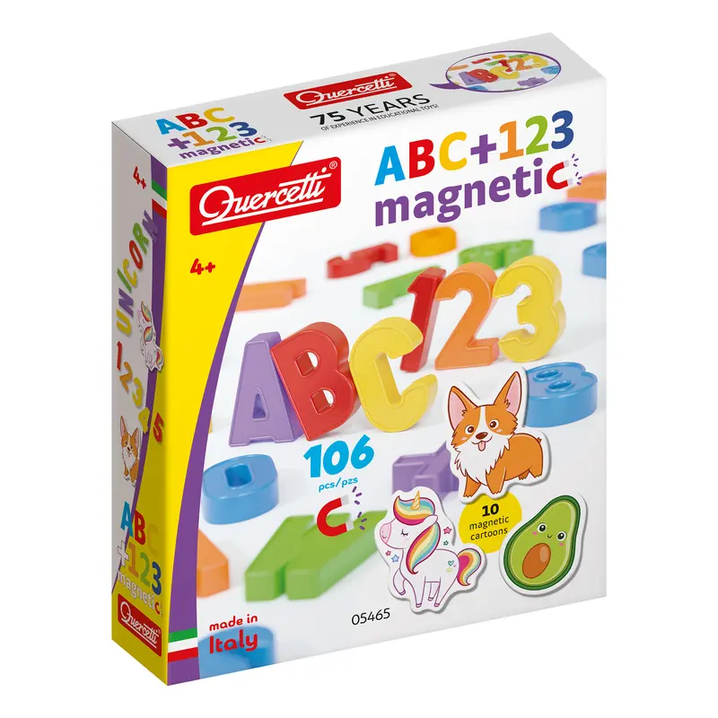 MAGNETIC ABC 123 LETTERE NUMERI