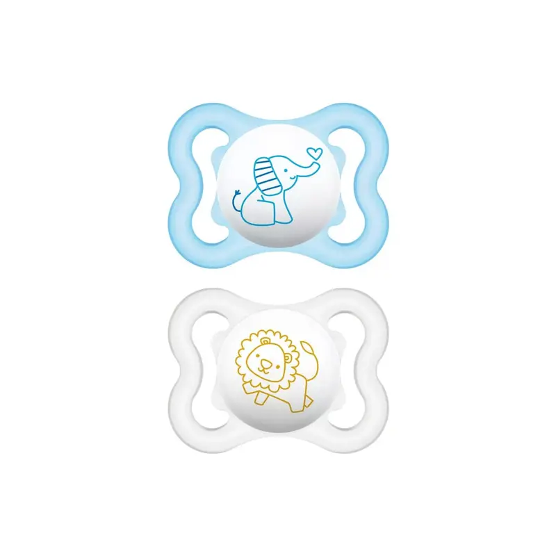 Mam - Succhietto Mini Air 2-6m in silicone 2Pz