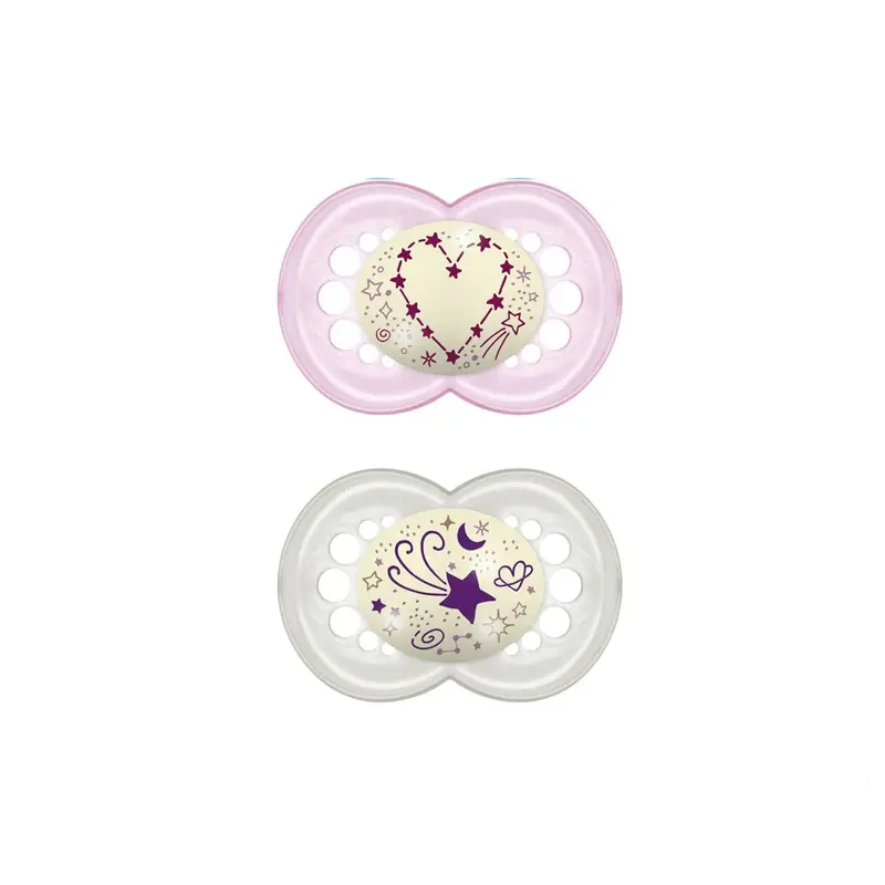 MAM - Succhietto Original Night 16+ in silicone 2pz