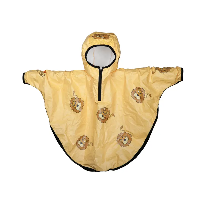 MANTELLE PIOGGIA - Rain Cape Leone Giallo - Mr Tiggle