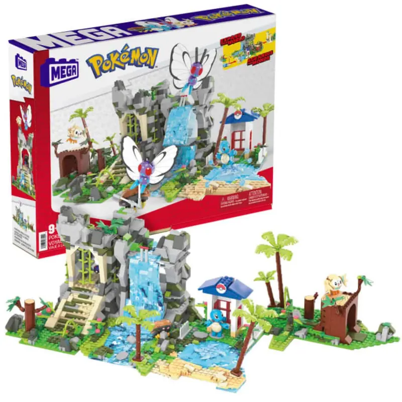 Mattel - Mega Bloks Pokémon Adventure Builder Spedizione Nella Giungla HHN61