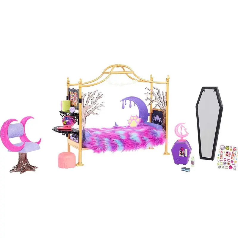 Mattel - Monster High Camera Da Letto Di Clawdeen Wolf HHK64