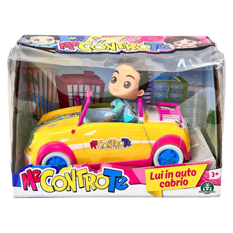 Me Contro Te Cutiedoll Sofi Luì Auto Cabrio 12cm Giochi Preziosi MEC30000