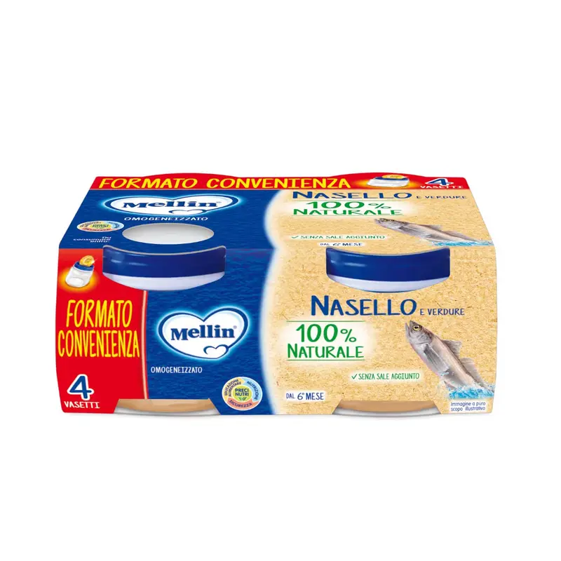 Mellin - Omogeneizzato Pesce Nasello