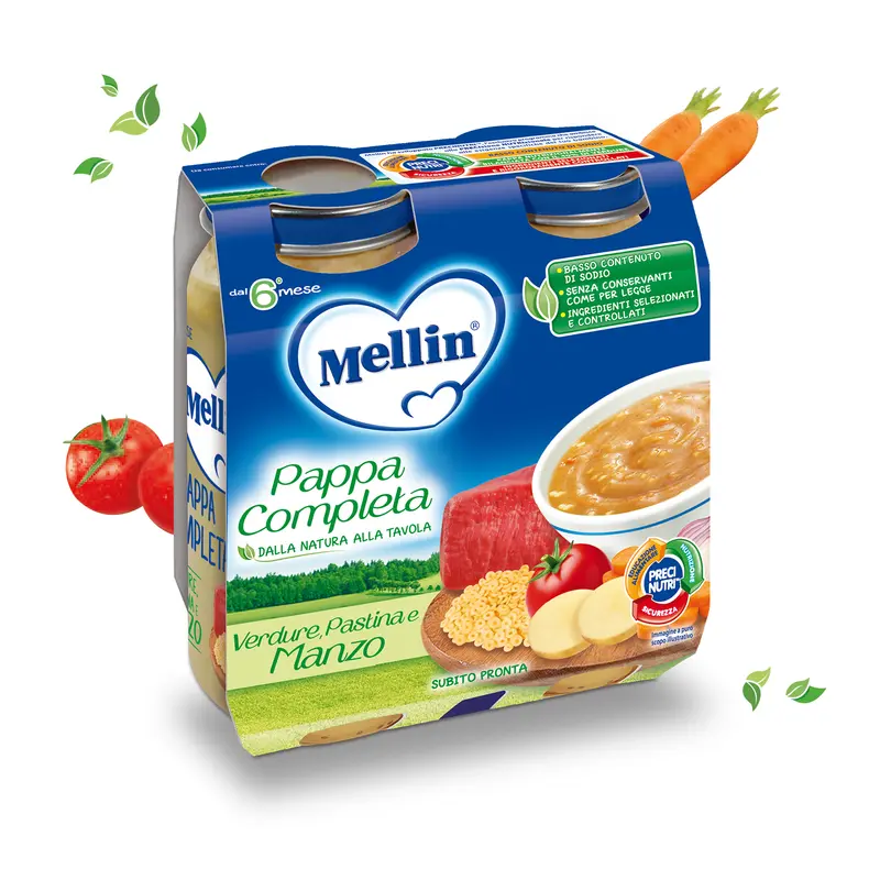 Mellin - Pappa Completa Manzo