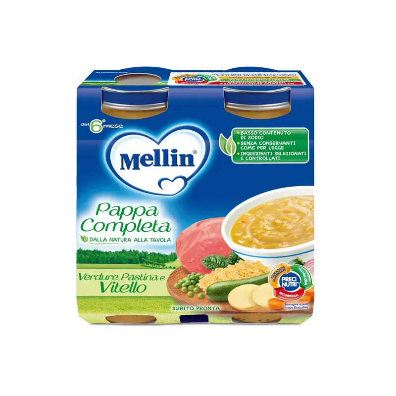 Mellin - Pappa Completa Vitello