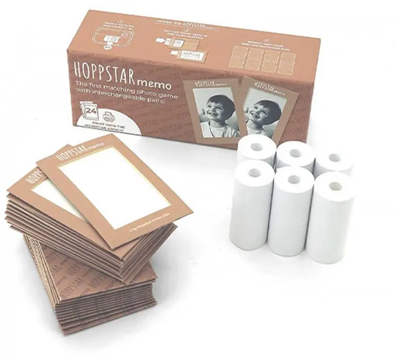 Memo Game fotografico Hoppstar personalizzabile