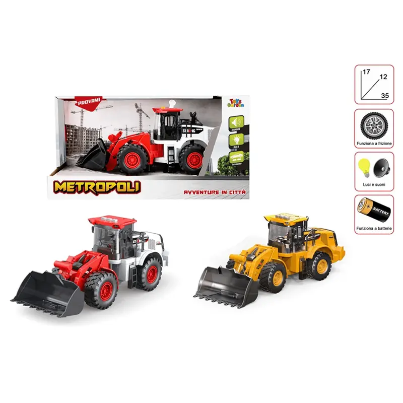 Metropoli Ruspa Cantiere B/O Luci e Suoni Toys Garden 28387