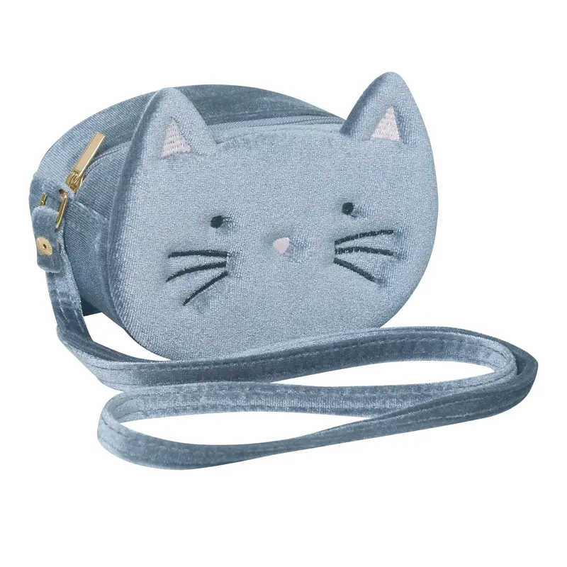 Mimi & Lula – Borsa gattino in velluto Kitty Cat Bag