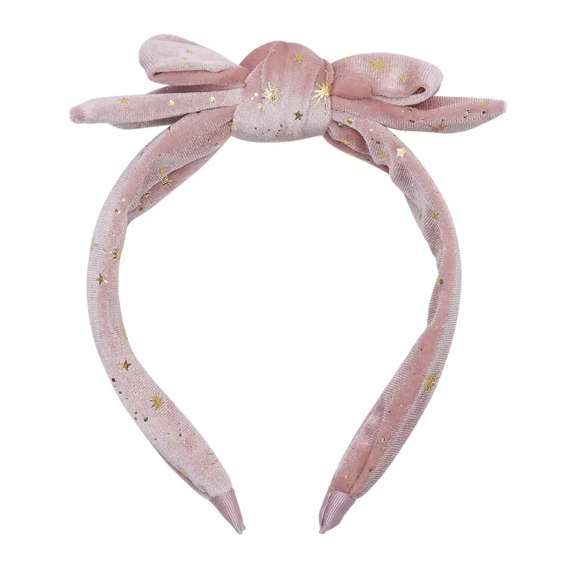 Mimi & Lula – Cerchietto in Velluto Starry Edie con Fiocco