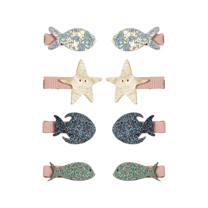 Mini clip per capelli Pesciolini