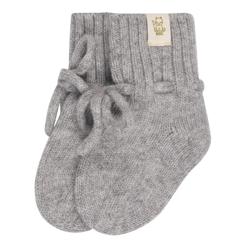 Moalie - scarpina neonato lana e cashmere