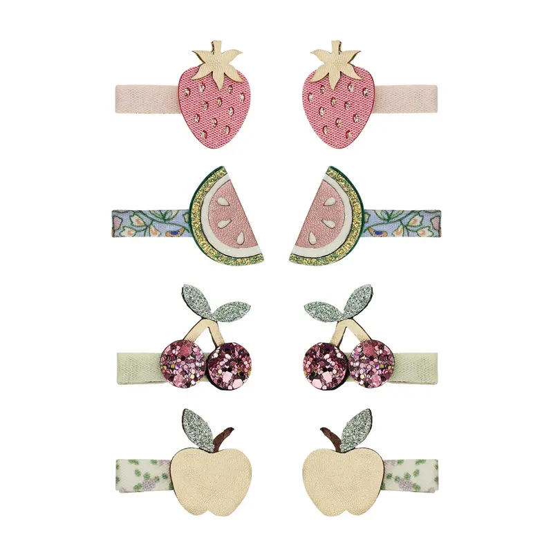 Mollette Capelli Bambina Mimi & Lula Fruit Salad Mini Clips (Set 8)
