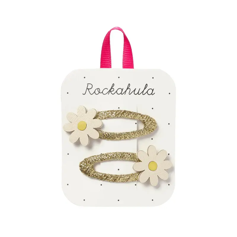 Mollette per Capelli Bambina Rockahula Daisy Daisy – Margherite Glitter