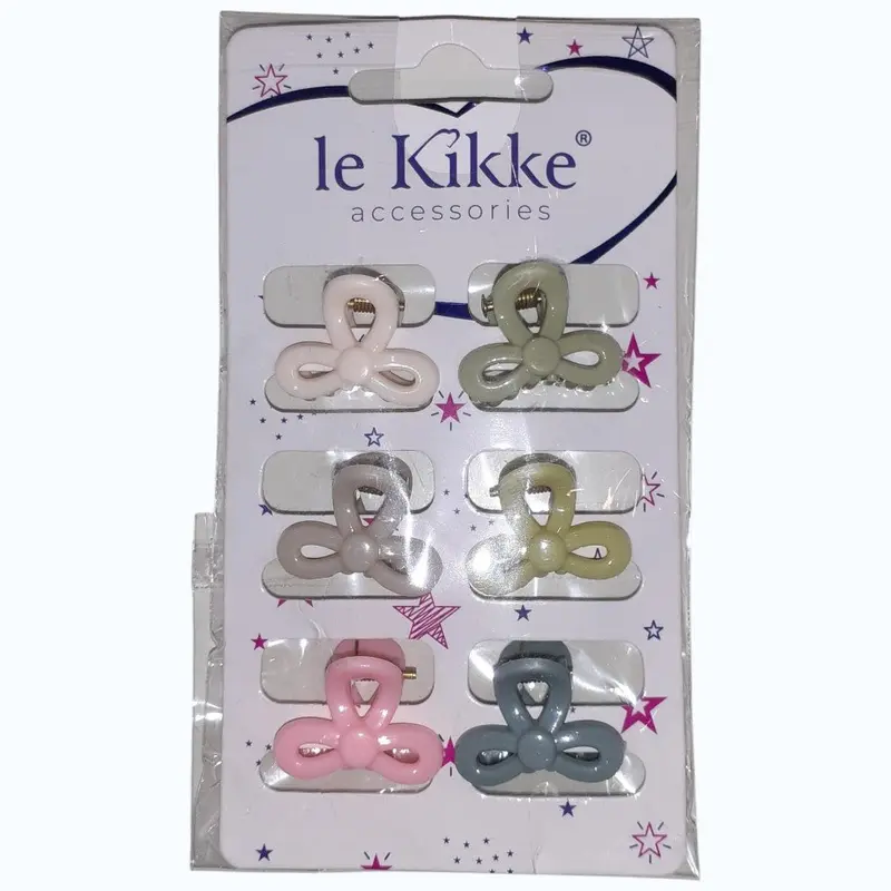 Mollette Pinzotta Per Capelli Da 6 Le Kikke P71515