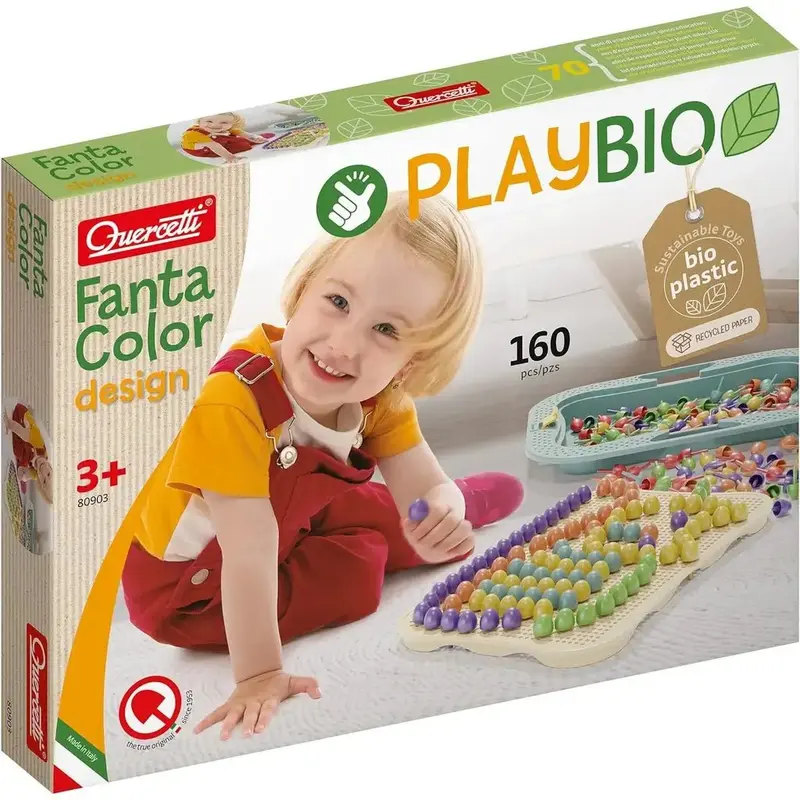 Mosaico FantaColor Bio con Chiodini Quercetti 80903