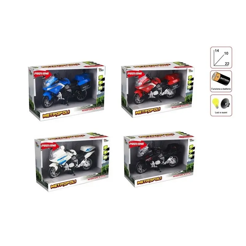 Moto Giocattolo Toys Garden Metropoli 27895 Luci e Suoni