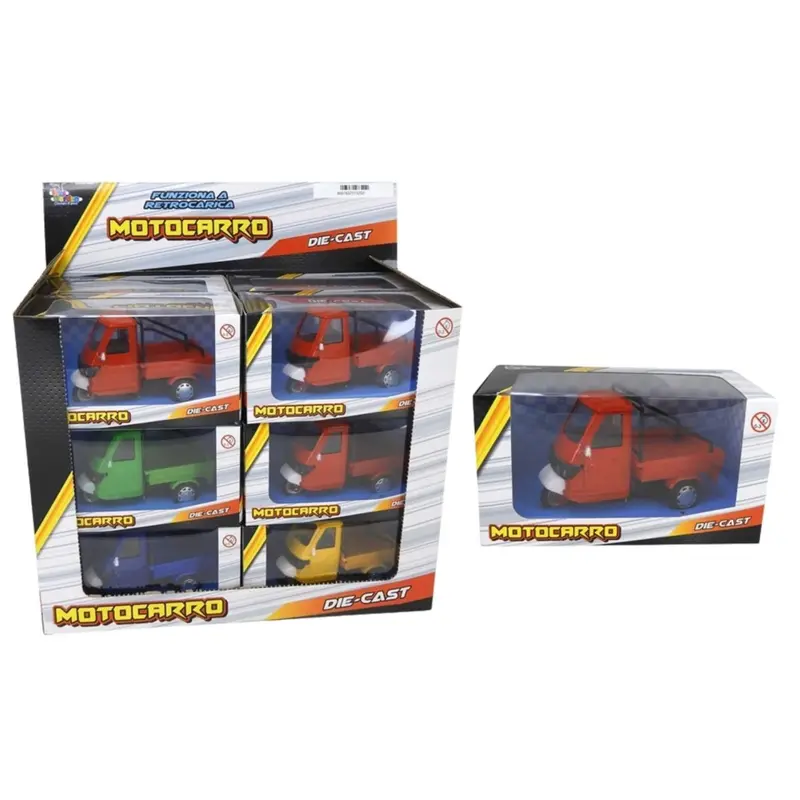 Motocarro Die Cast Toys Garden 27320 In Metallo Con Frizione