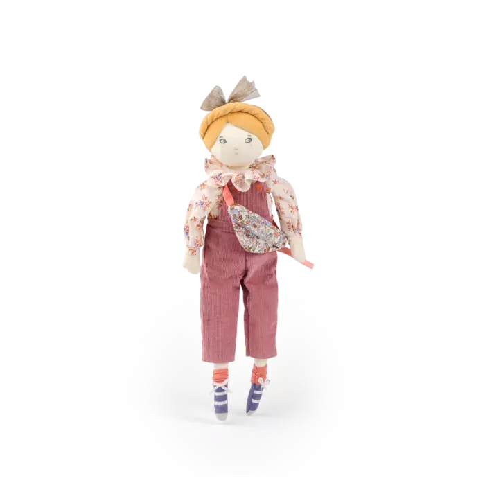 Moulin Roty – Bambola Mademoiselle Églantine Créative 41 cm – Edizione Limitata 2024 – Collezione Les Parisiennes