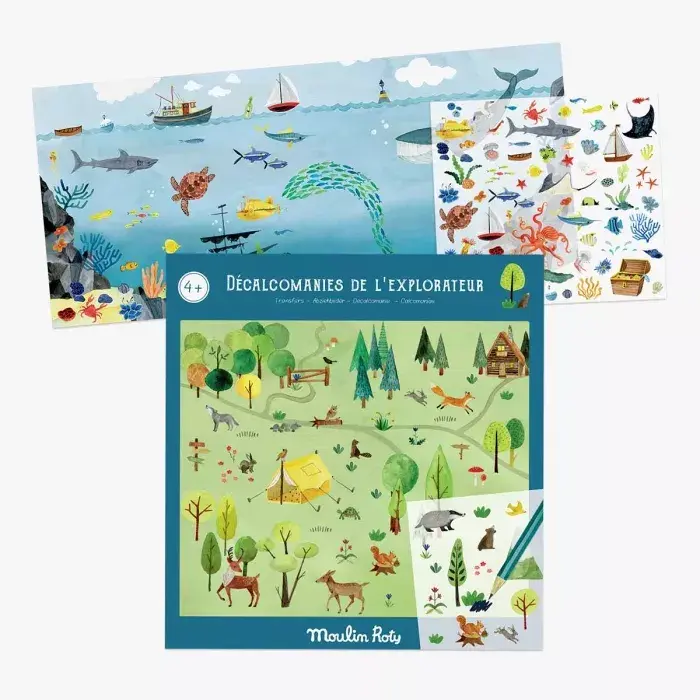 Moulin Roty Les Grands Explorateurs – Trasferelli “L’Explorateur” avventure nel mondo (4+)