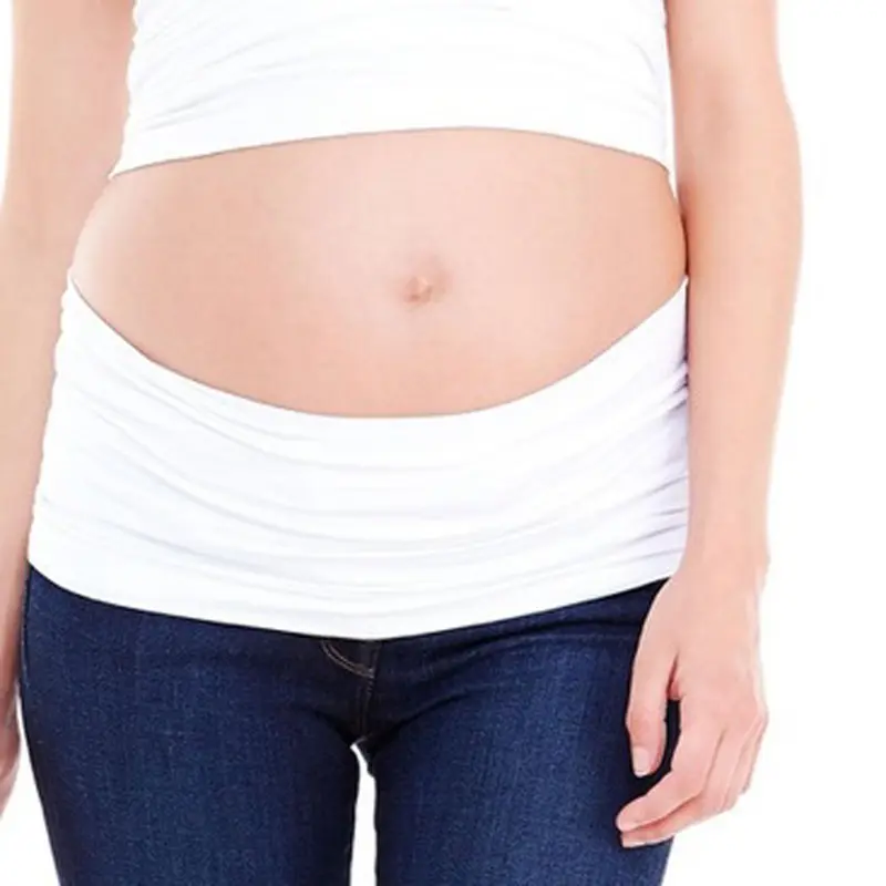 Mysanity - Fascia Pancia Gravidanza Fibra Tencel™ Bianco