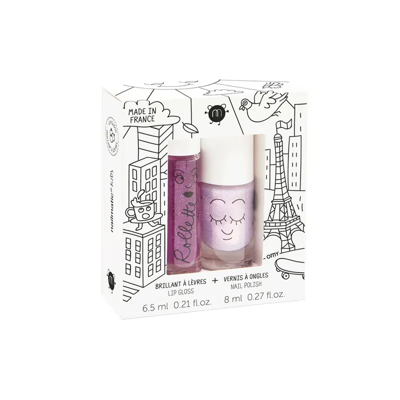 Nailmatic Lovely City – Smalto Lavabile & Lucidalabbra Bambini