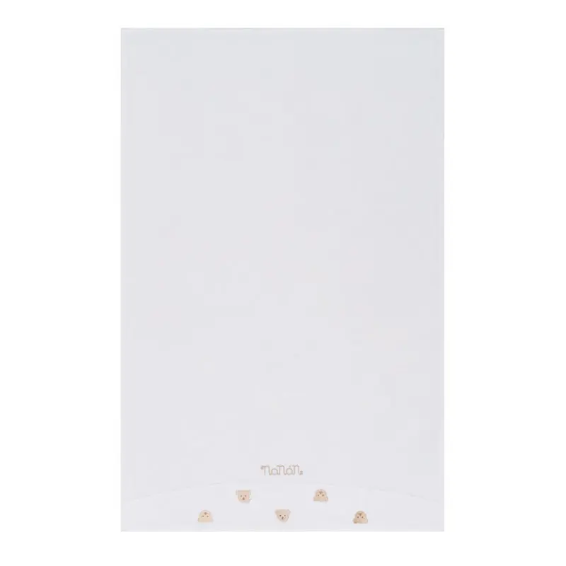 Nanan - Teddy Tato Lenzuola per carrozzina Set 3 pezzi