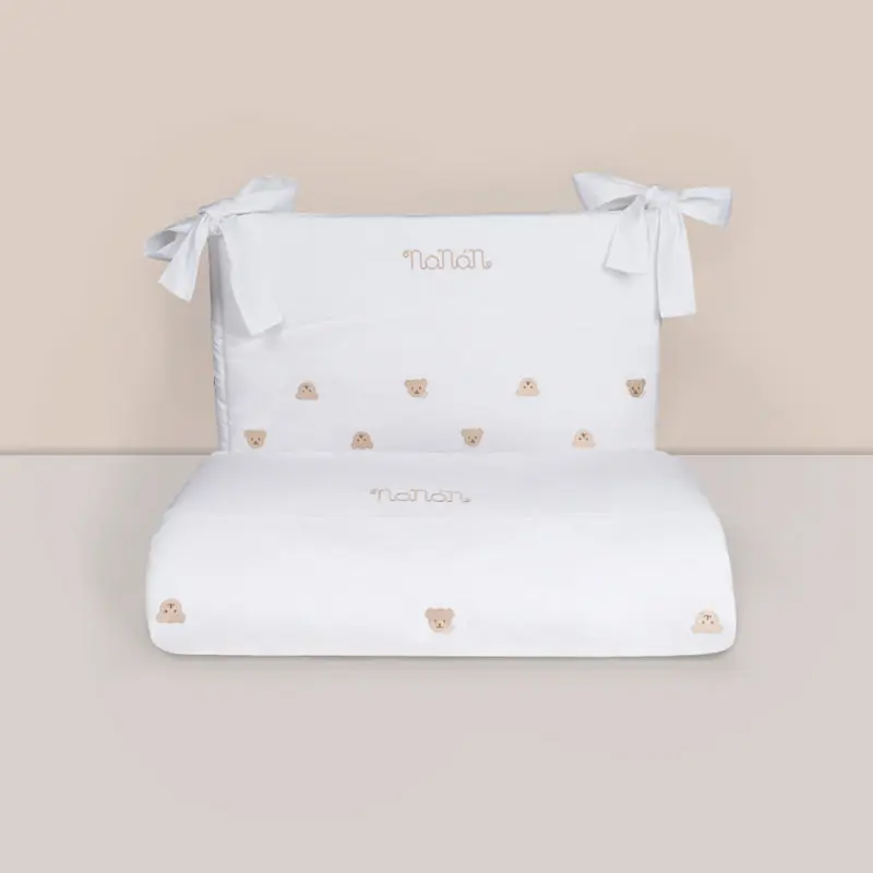 Nanan - Teddy Tato Set Piumone e Paracolpi 4 pezzi