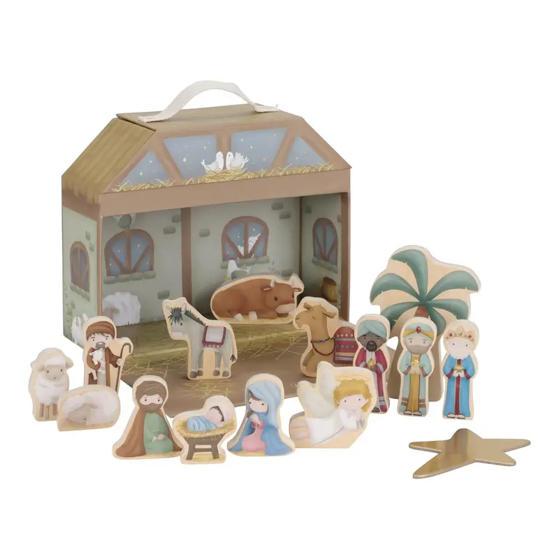 Nativity play case - green - essentials