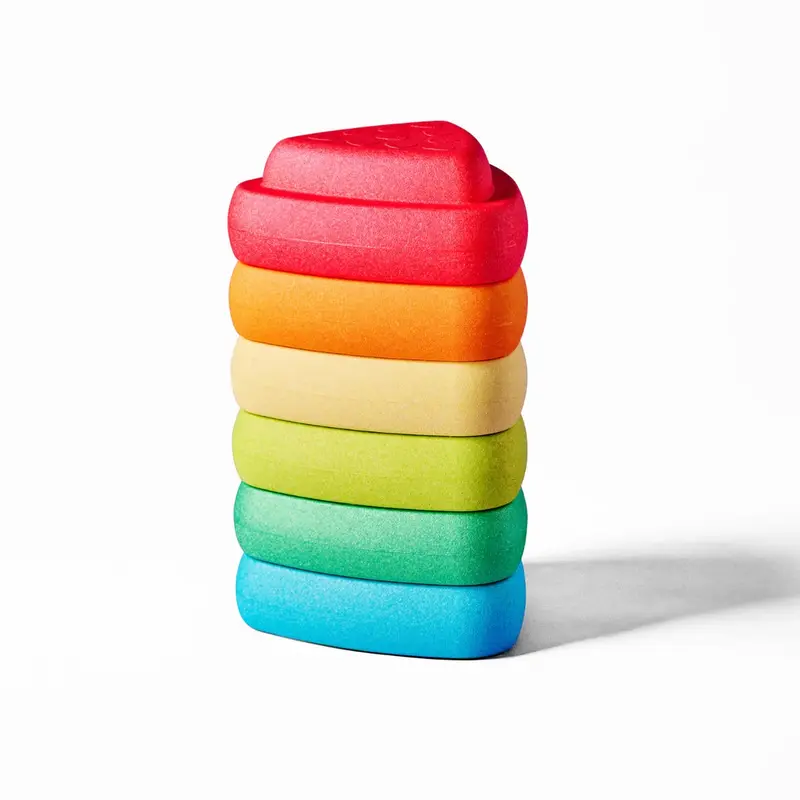 Nattou - Blocchi Equilibrio Blocky Multicolore