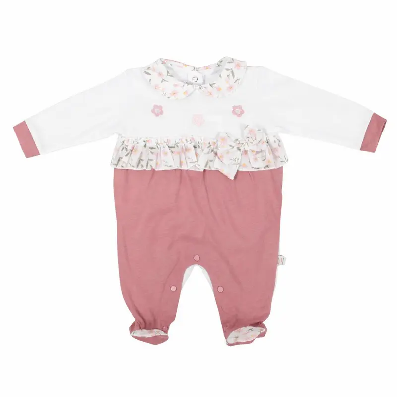 Nazareno Gabrielli Tutina Neonata Femminuccia In Jersey Cotone NG3510 Dis.33