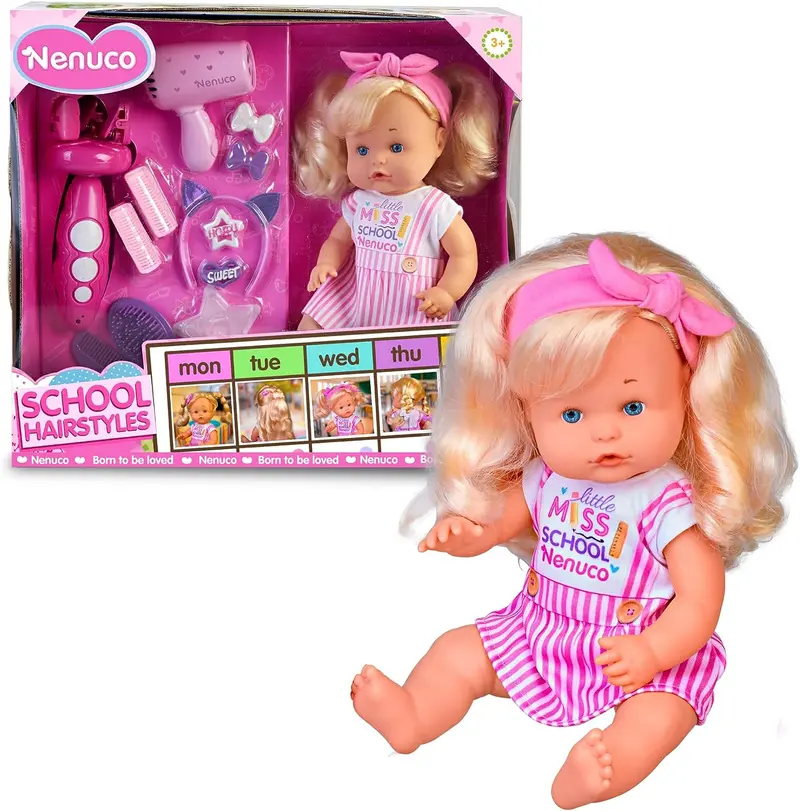 Nenuco School Hairstyle bambola 35 cm NFN60000