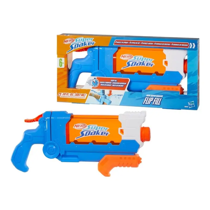 Nerf Super Soaker Flip Fill soaker 4 stili di spruzzo